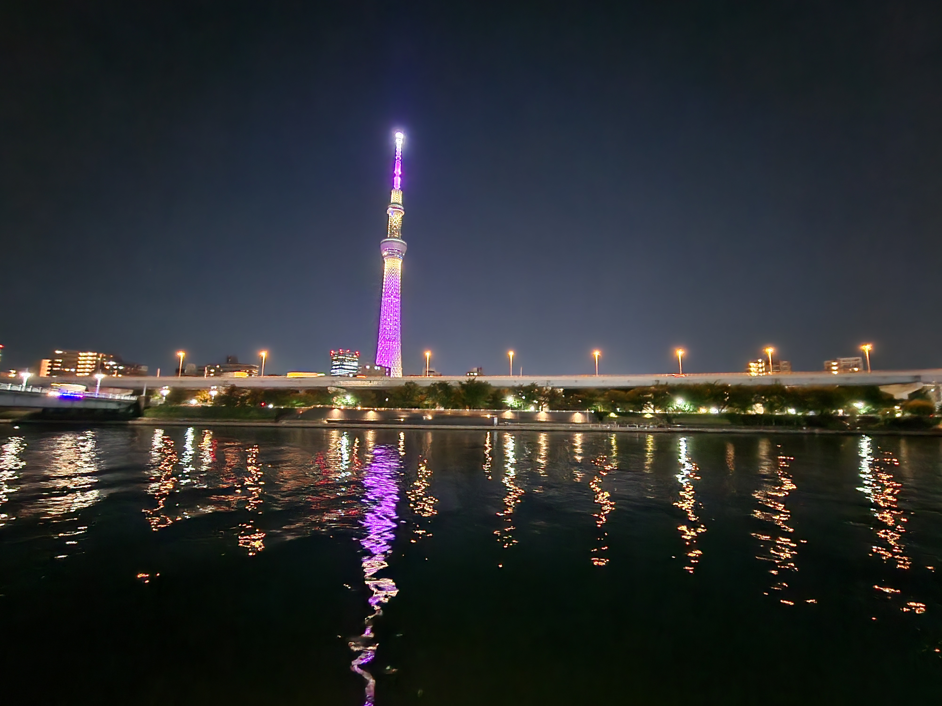創立30周年記念の夜景２